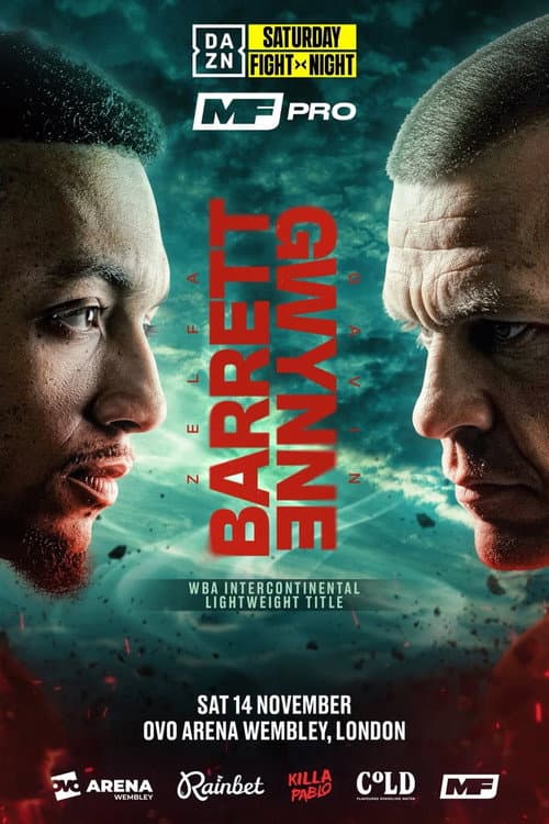 Zelfa Barrett vs. Gavin Gwynne